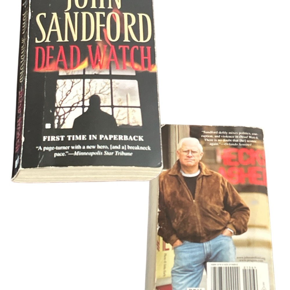 John Sandford 'Dead Watch' Paperback Book